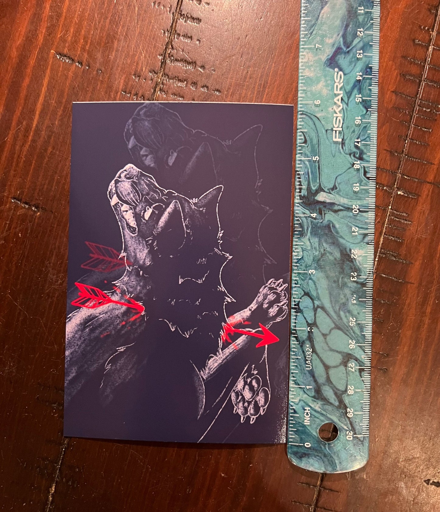 Shot Through Me Print