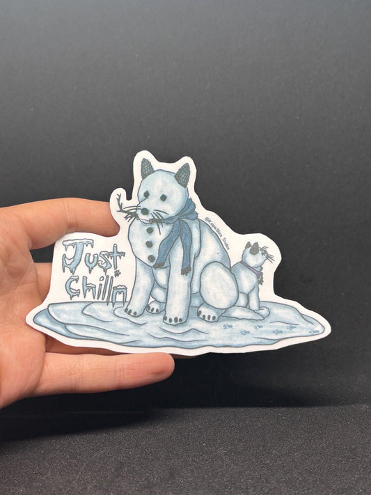 Just Chill’n Sticker